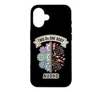 AuDHD Two Operating Systems One Body Adult Art Case for iPhone 16