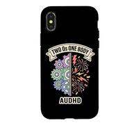 AuDHD Two Operating Systems One Body Adult Art Case for iPhone X/XS