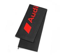 Audi 3132302200 Beach Towel 80 x 180 cm Grey with Red Audi Sport Lettering