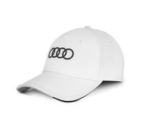 Audi 3132402610 Baseball Cap with Logo White, White, One Size