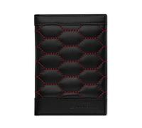 Audi 3152201500 Vehicle Registration Cover Leather Cover Vehicle Documents RFID Case Black/Red Audi Sport Design