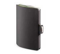 Audi 3152401300 Card Wallet Case Money Clip with Rings Logo Black, Black, 8,8 x 6,5 x 1,6 cm, Classic