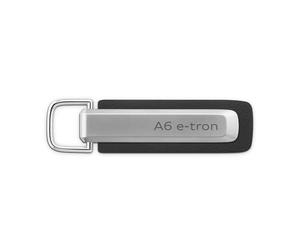 Audi 3182500600 Key Ring A6 Etron Silver/Black