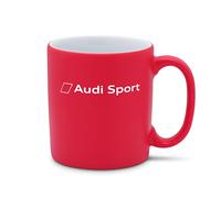 Audi 3292200100 Coffee Cup Tea Cup Porcelain Red