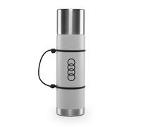 Audi 3292400800 Water Bottle Insulated Bottle Rings Logo 680 ml Grey