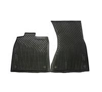 Audi 4G1 061 501 041 Rubber Floor Mats LHD FRONT SET OF 2, BLACK