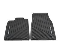 Audi 4J3061501041 All-Weather Mats 2 x Rubber Mats Front Rubber Floor Mats with e-tron GT Lettering
