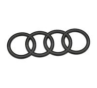 Audi 4KE071802A rings logo emblem sign tailgate, two-dimensional design, only for closed construction (PR code K4H), not for sportsback
