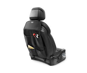 Audi 4M0061609 Black Back Protector with 4 Storage Compartments