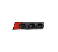 Audi 4M8071805 Lettering SQ8 Clip Black/Red Tuning Exclusive Radiator Grill Black Edition Emblem