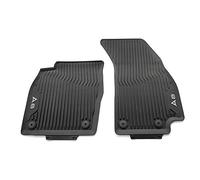 Audi 4N1061501041 All-Weather Front Floor Mats, Black
