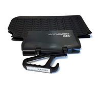 Audi 80A061511A041 Rubber Floor Mats Rear 2 x Rubber Mats All Weather Mats without Mounting System