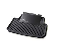 Audi 82A061511041 Rubber Floor Mats 2 x Rear Original Rubber Mats All-Weather Mats, Black