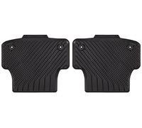 Audi 8V5061512041 All Weather Floor Mats Rear Black A3 Set of 2