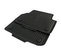 Audi 8W0061511041 All Weather Rear Floor Mats Black A4 Pack of 2