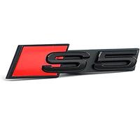 Audi 8W6071805 Clip S5 Lettering Tuning Radiator Grille Black Edition Emblem Black/Red