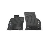 Audi 8Y1061501041 Rubber Floor Mats, All-Weather Mats, 2 x Front Rubber Mats with A3 Lettering, Not for Mild Hybrid/eTFSI