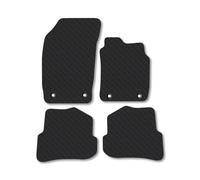 Audi A1 (2009-2019) 5mm Rubber Car Mats Compatible with Accessories Premium Durable Tailored Fit Heavy-Duty Floor Mats Set Accessory Waterproof Durable Custom Fit Water Resistant Easy-Clean