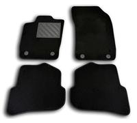Audi A1 8X from 2010 to 2018 Tailored Non-Slip Rubber Heel Pad with Buttons