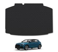 Audi A1 [Sportback] (2018+) Rubber Boot Mat Accessories Tailored Fit Waterproof non-Slip Boot Liner Full Coverage Compatible Accessory Protector Easy-Clean