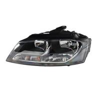 Prasco Headlight AD3224904 - Halogen with Motor - Left-hand Nearside - Fits Audi A3 2008-2012