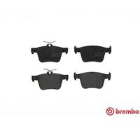 AUDI A3 Brembo Brake Pads Rear Convertible 2013-
