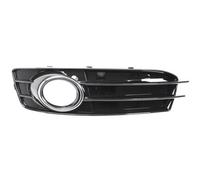 Audi A3 Cabriolet 08-12 Front Bumper Grille Gloss Black +Lamp Hole (s-line) L/H