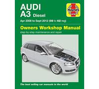 Audi A3 Diesel (Apr 08 - Sept 12) Haynes Repair Manual