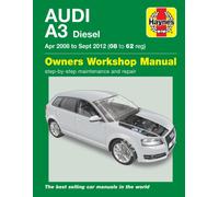 Audi A3 Diesel (Apr 08 - Sept 12) Haynes Repair Manual