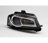 Audi A3 Headlight Right Bi-xenon LED DRL 08-12 LHD Headlamp Driver O/S OEM Hella