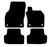 Audi A3 & S3 2020+ Onwards Car Mats UK-Made Tailored Fit Carpet Floor Mats Full Coverage Compatible Accessory Black Trim
