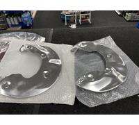 AUDI A4 8K 1.8 2.0 2.7 3.0 3.2 4.2 FRONT BRAKE DISC DUST PLATE COVERS LH RH PAIR
