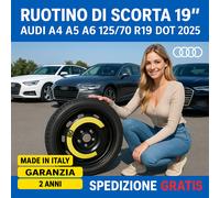 Audi A4 A5 A6 Spare Wheel Kit 19" 5 Holes DOT 2025