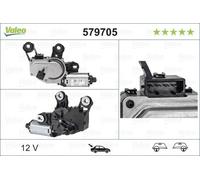 Audi A4 Allroad Wiper Motor 07-15 (579705) OEM Valeo