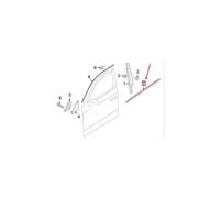 AUDI A4 B9 Front Right Door Window Belt Molding 8W0853284E2ZZ