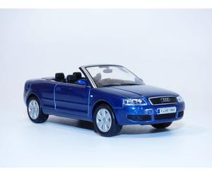 AUDI A4 cabriolet bleu 1/43 2002 B6