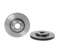 2x Brake Disc Front For Audi A4 Allroad A5 A6 A6 Allroad A7 Q5 BREMBO 09.B972.11
