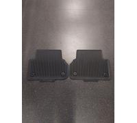 Audi 8W0061511041 All Weather Rear Floor Mats Black A4 Pack of 2