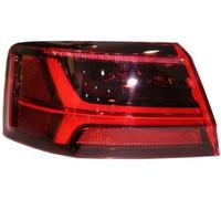 Fits Audi A6 Saloon Rear Light Outer Section RedSmoked LED (OEMOES) LH 14-18