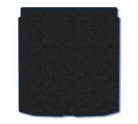 Audi A6 E-Tron Sportback (2024+) Boot Liner Compatible with Mat Accessory Tailored Fit Protector Anti-Slip Durable Custom Fit Dog Friendly Blue Trim Binding Easy-Clean All-Weather Dirt Guard