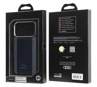 Audi A6 Synthetic Leather Case with MagSafe for iPhone 17 Pro 6.3" Black