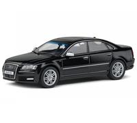 Audi A8 S8 D3 black diecast model car S4313301 Solido 1:43