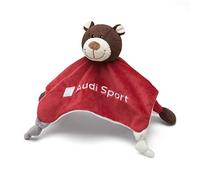 Audi collection 3201900800 Audi Sport Comfort Blanket Motorsport Bear Brown/Red