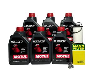 Audi DSG DQ250 Gearbox Service Kit 6 Litres Motul Multi DCTF + MANN Oil Filter