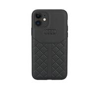 Audi genuine leather case, black - iPhone 12 / iPhone 12 Pro