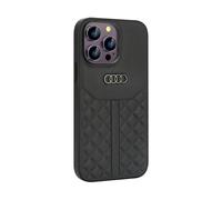 Audi genuine leather case, black - iPhone 14 Pro Max