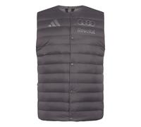 adidas Men's Audi Revolut Formula One Team 2026 Engineers & Marketing Padded Vest Coat, grey strata, M