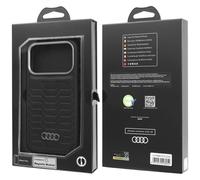 Audi GT Synthetic Leather Hardcase with MagSafe for iPhone 17 Pro 6.3" Black