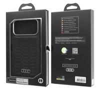 Audi GT Synthetic Leather Hardcase with MagSafe for iPhone 17 Pro Max 6.9" Black