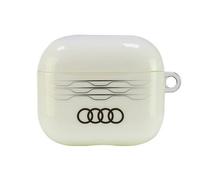 Audi IML Geometric Pattern AirPods 3 Cover White - AU-IMLAP3-A6/D3-WE
